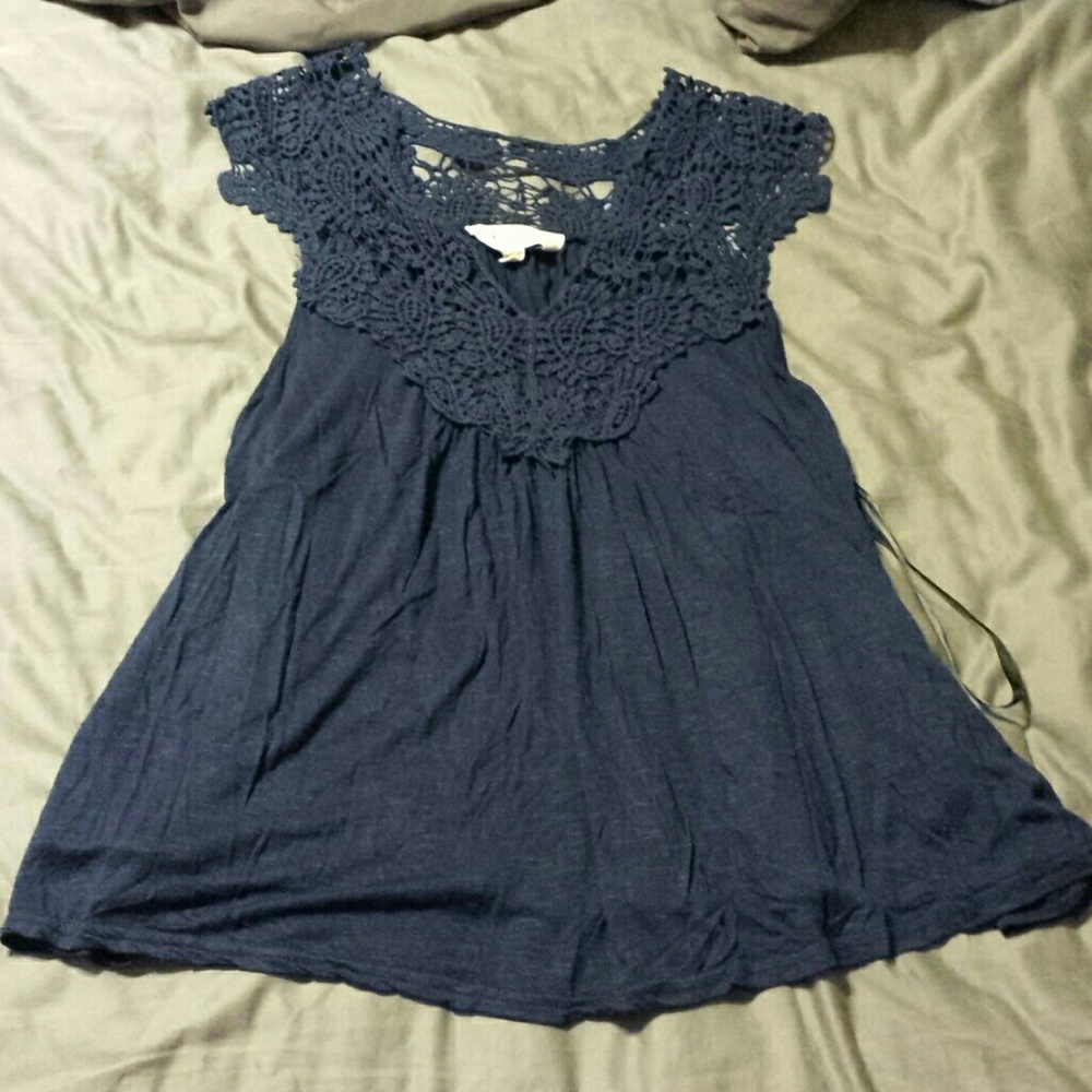 Lace tank top